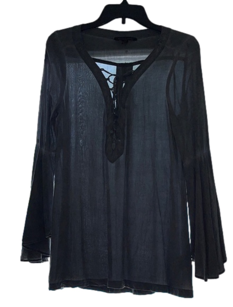 Gorgeous Rock & Republic bell sleeve top S